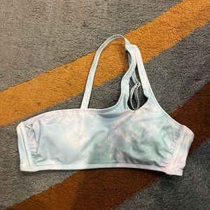Target one shoulder bikini top size medium